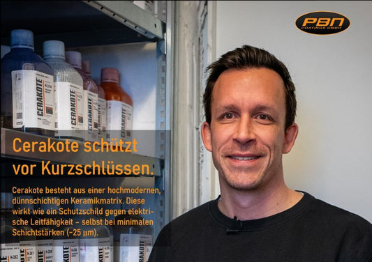 🚗⚡ Cerakote schützt vor Kurzschlüssen – besonders im Hochvolt-Automotive-Bereich