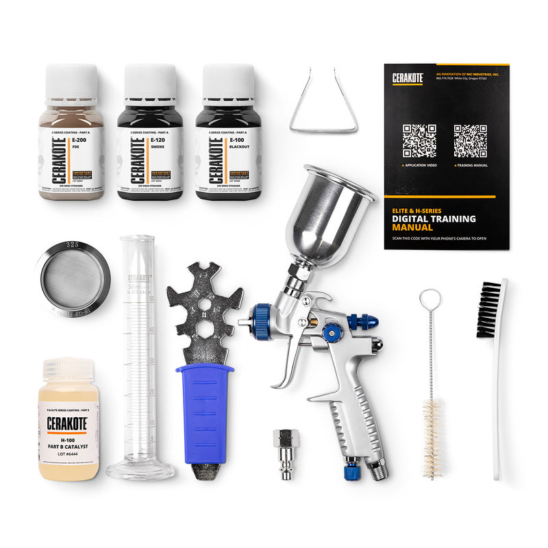Cerakote Starter Kit - E-Serie 3 Farben (Tester)