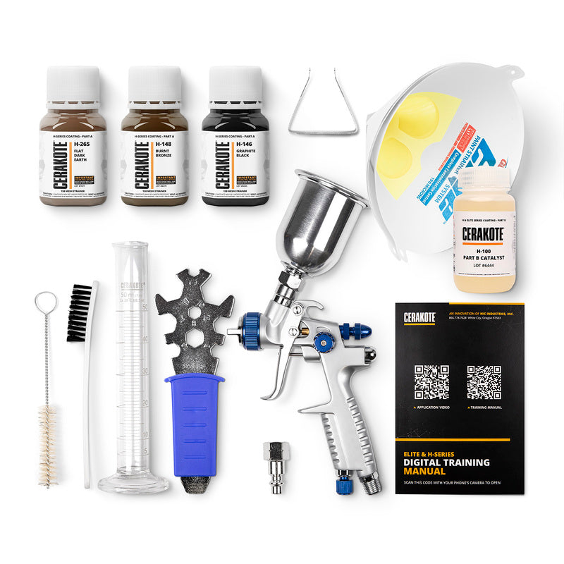 Cerakote Starter Kit - H-Serie 3 Farben (Tester)