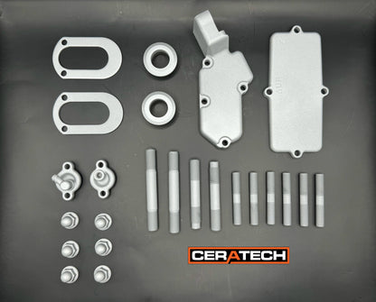 Cerakote C-124 Satin Nickel High Temp Ceramic Coating Customer Sample