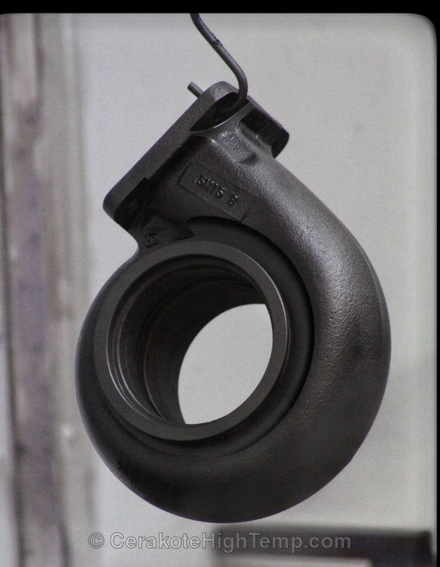 Cerakote C-138 Jet Black High Temp Coating Customer Sample