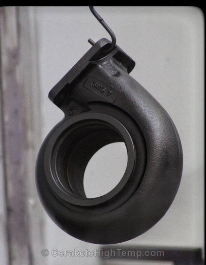 Cerakote C-138 Jet Black High Temp Coating Customer Sample