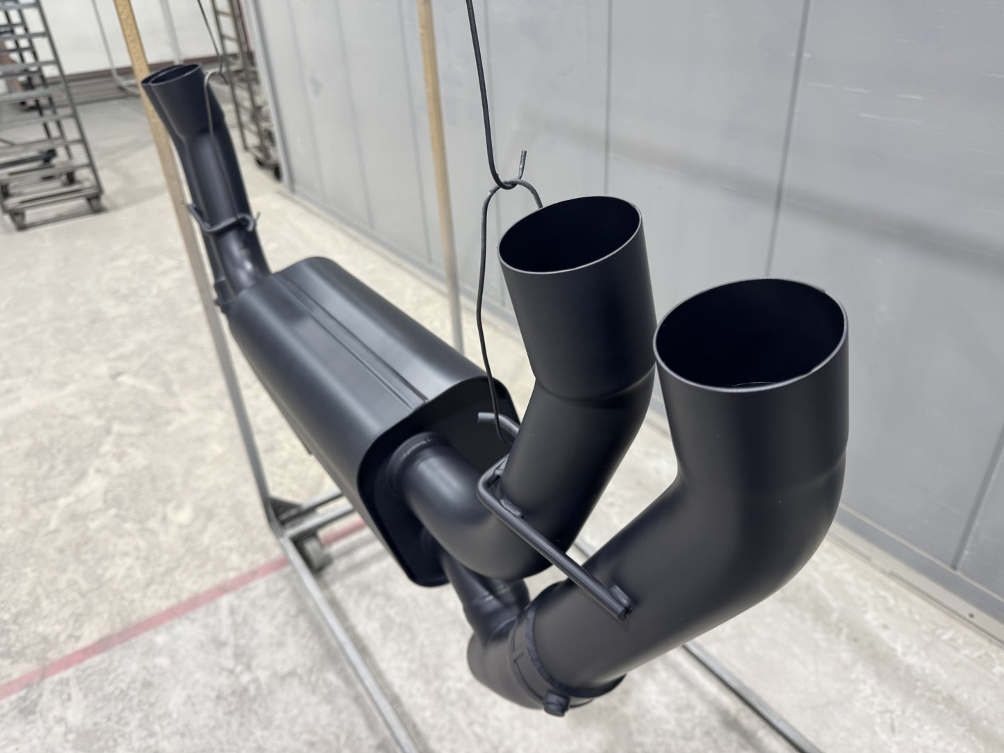Cerakote C-138 Jet Black High Temp Coating Customer Sample