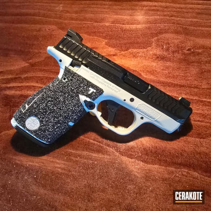 Cerakote C-140 Bright White High Temp Coating Customer Sample
