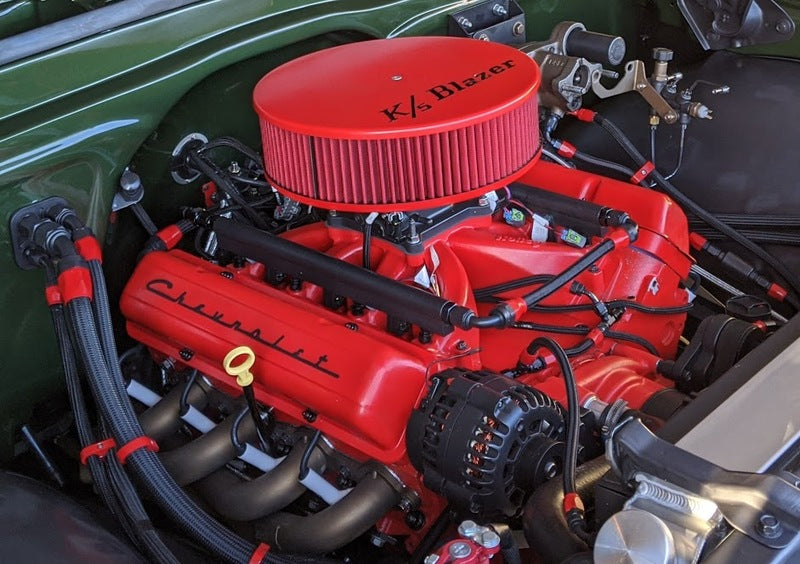 Cerakote C-143 Stoplight Red High Temp Coating Customer Sample