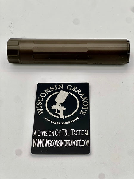 Cerakote C-232 MagPul® O.D. Green High Temp Ceramic Coating Customer Sample