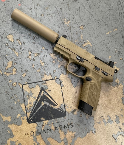 Cerakote C-240 Coyote Tan High Temp Coating Customer Sample