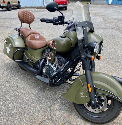 Cerakote C-244 Mil Spec O.D. Green Ceramic Coating Customer Sample