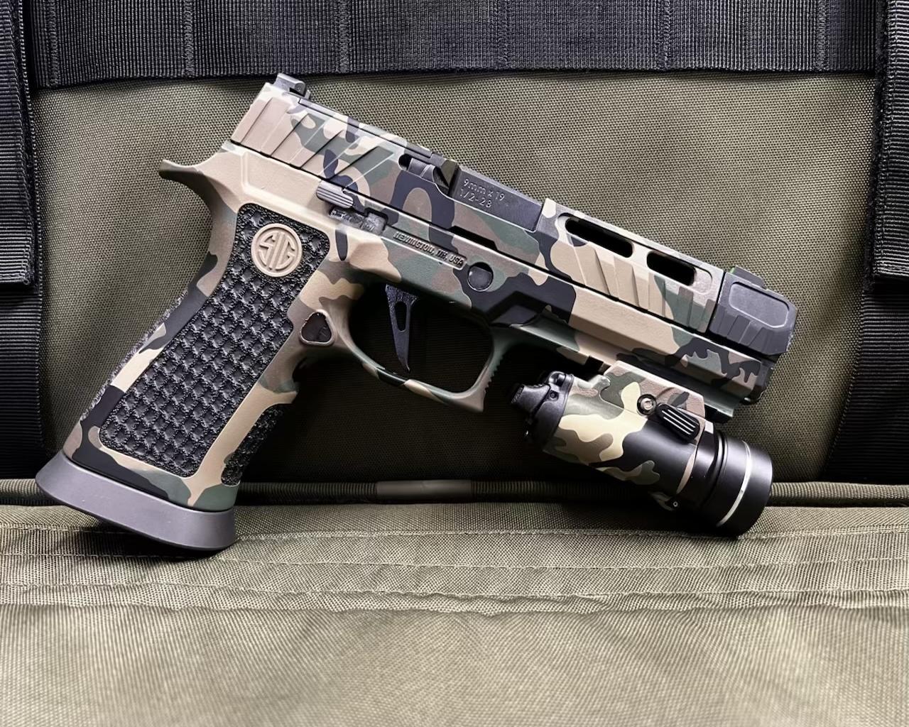 Cerakote C-246 Flat Dark Earth (FDE) Ceramic Coating Customer Sample