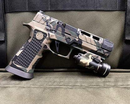 Cerakote C-246 Flat Dark Earth (FDE) Ceramic Coating Customer Sample