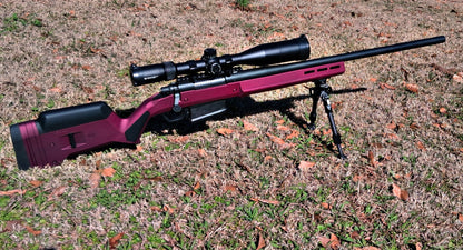 Cerakote C-298 Black Cherry Ceramic Coating Customer Sample