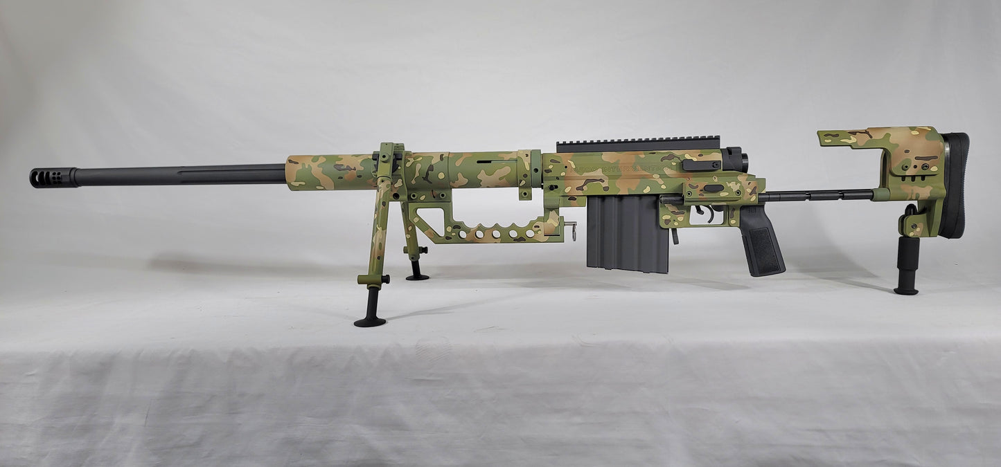 Cerakote C-30118 FS Field Drab High Temp Ceramic Coating Customer Sample
