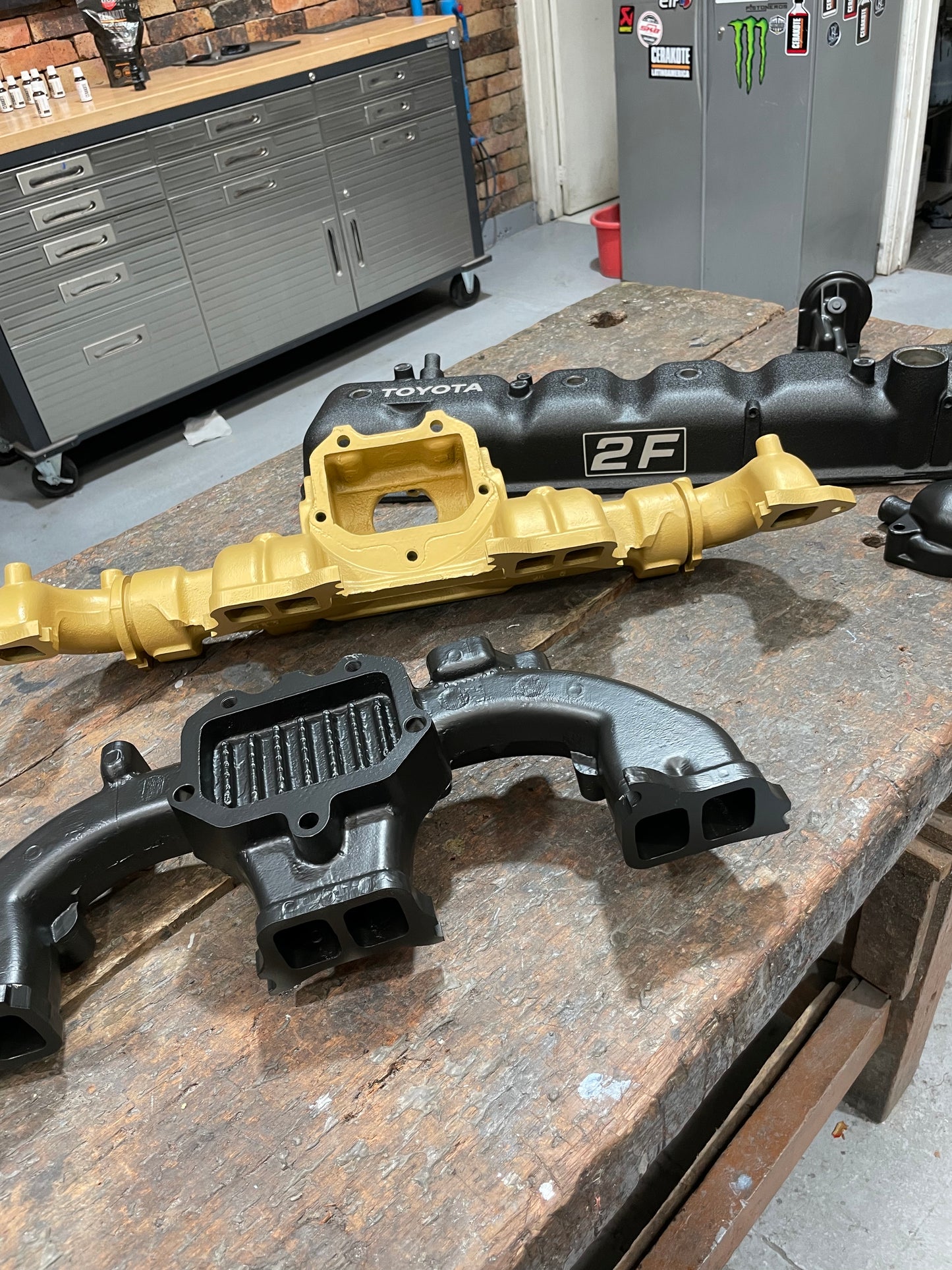 Cerakote C-7600 Glacier Black High Temp 1000°C Coating Customer Sample