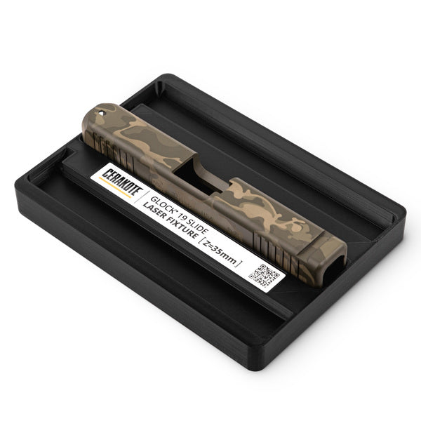 Glock® 19 Slide - Cerakote Laser Fixture