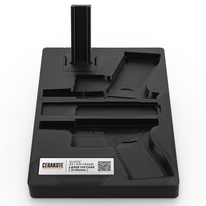 Glock® 43/43X Frame - Cerakote Laser Fixture