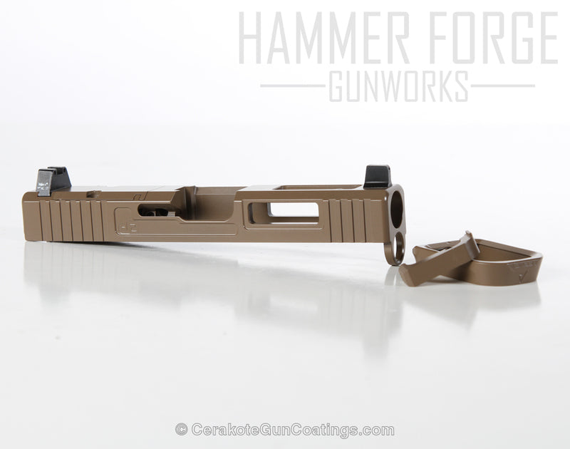 Cerakote E-170 M17 Coyote Tan Customer Sample