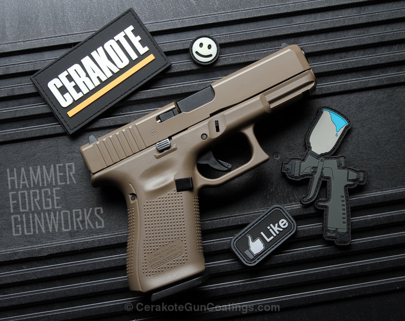 Cerakote E-170 M17 Coyote Tan Customer Sample