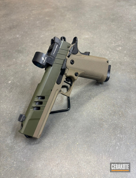 Cerakote F-105 O.D. Green Customer