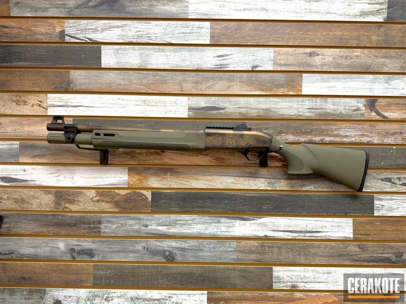 Cerakote F-107 Foliage Green Customer