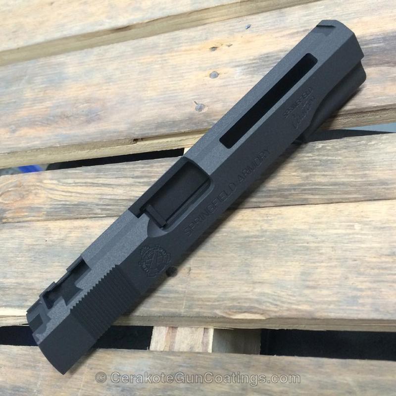 Cerakote H-112 Cobalt Customer Sample