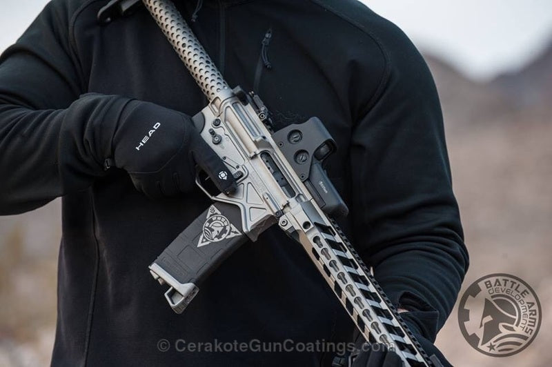 Cerakote H-139 Steel Grey Customer Sample