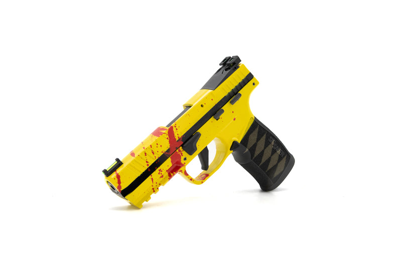 Cerakote H-144 Corvette Yellow Customer Sample