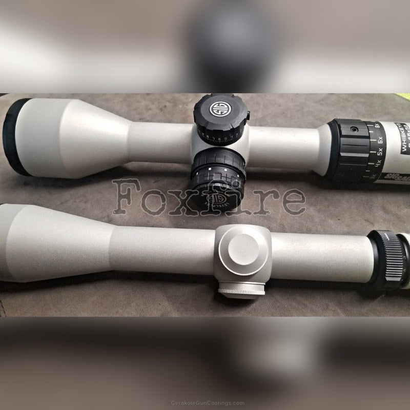 Cerakote H-158 Shimmer Aluminum Customer Sample