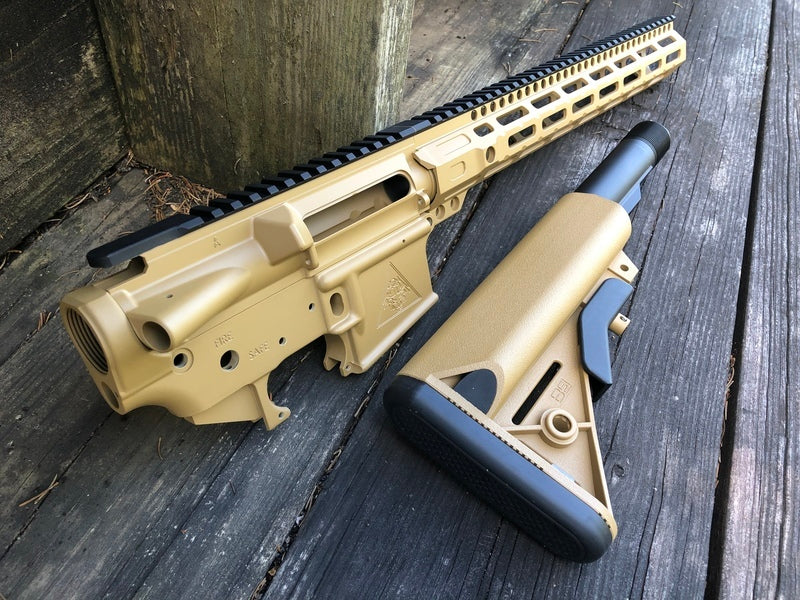 Cerakote H-187 Noveske Tiger Eye Brown Customer Sample