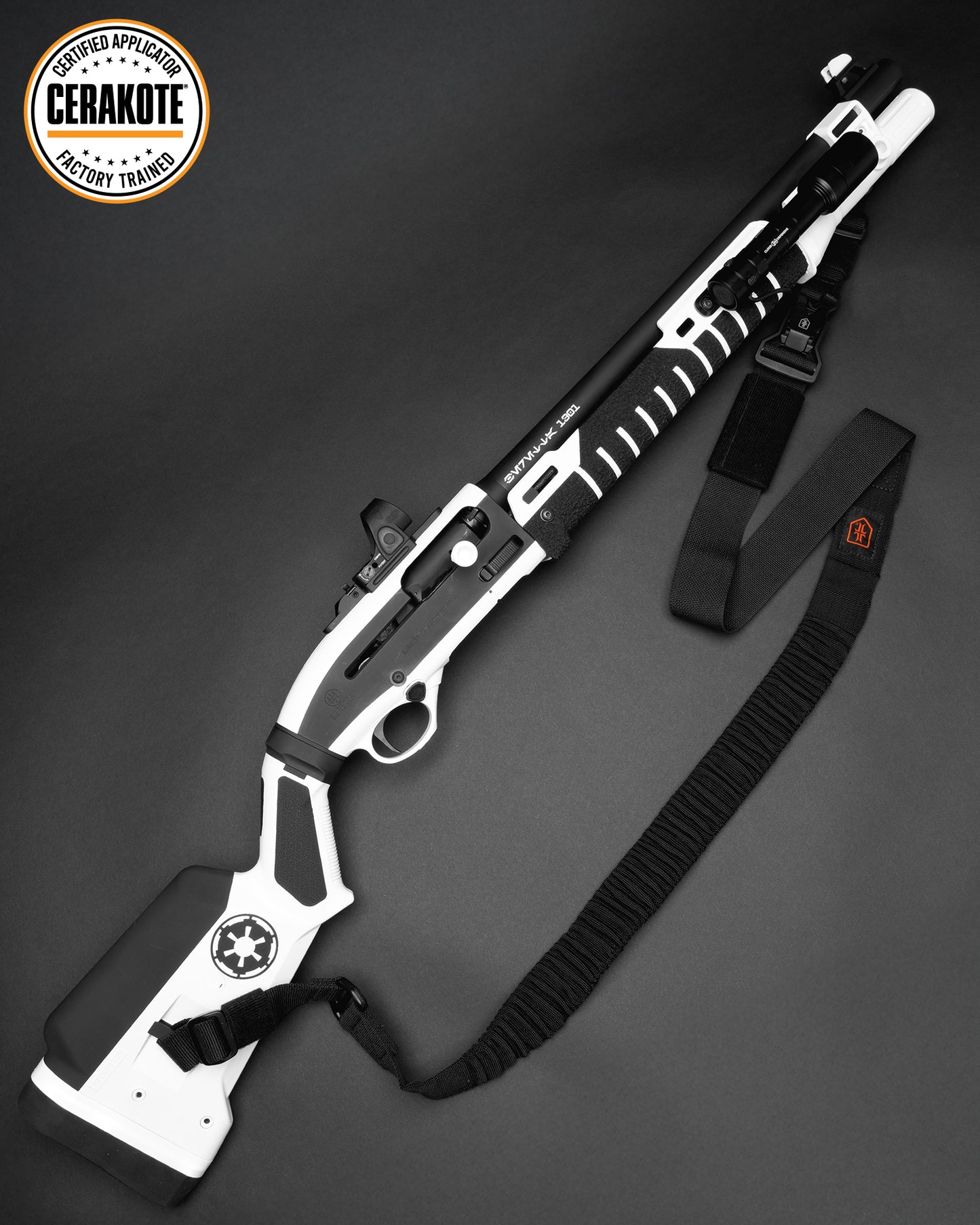 Cerakote H-190 Armor Black Customer Sample