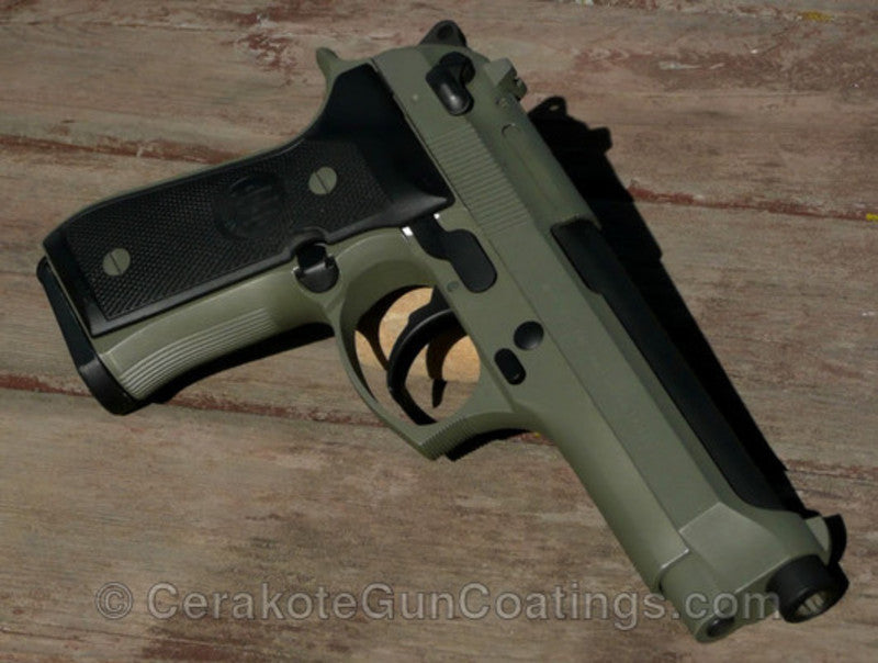 Cerakote H-248 Forest Green Customer Sample