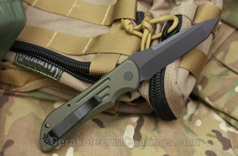 Cerakote H-264 Mil Spec Green Customer Sample