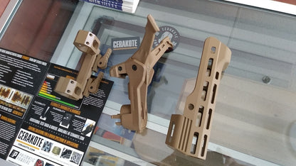 Cerakote H-269 Barrett® Brown Customer Sample