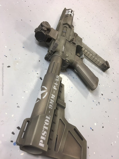 Cerakote H-296 Cobalt Kinetics™ Green Customer Sample