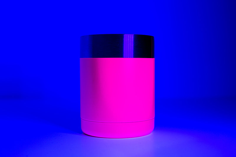 Cerakote H-328 Pink Sherbet Example Blacklight