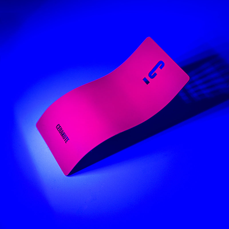 Cerakote H-328 Pink Sherbet Main Blacklight