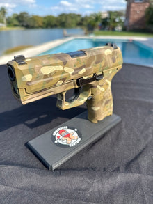 Cerakote H-342 MultiCam® Dark Brown Customer Sample