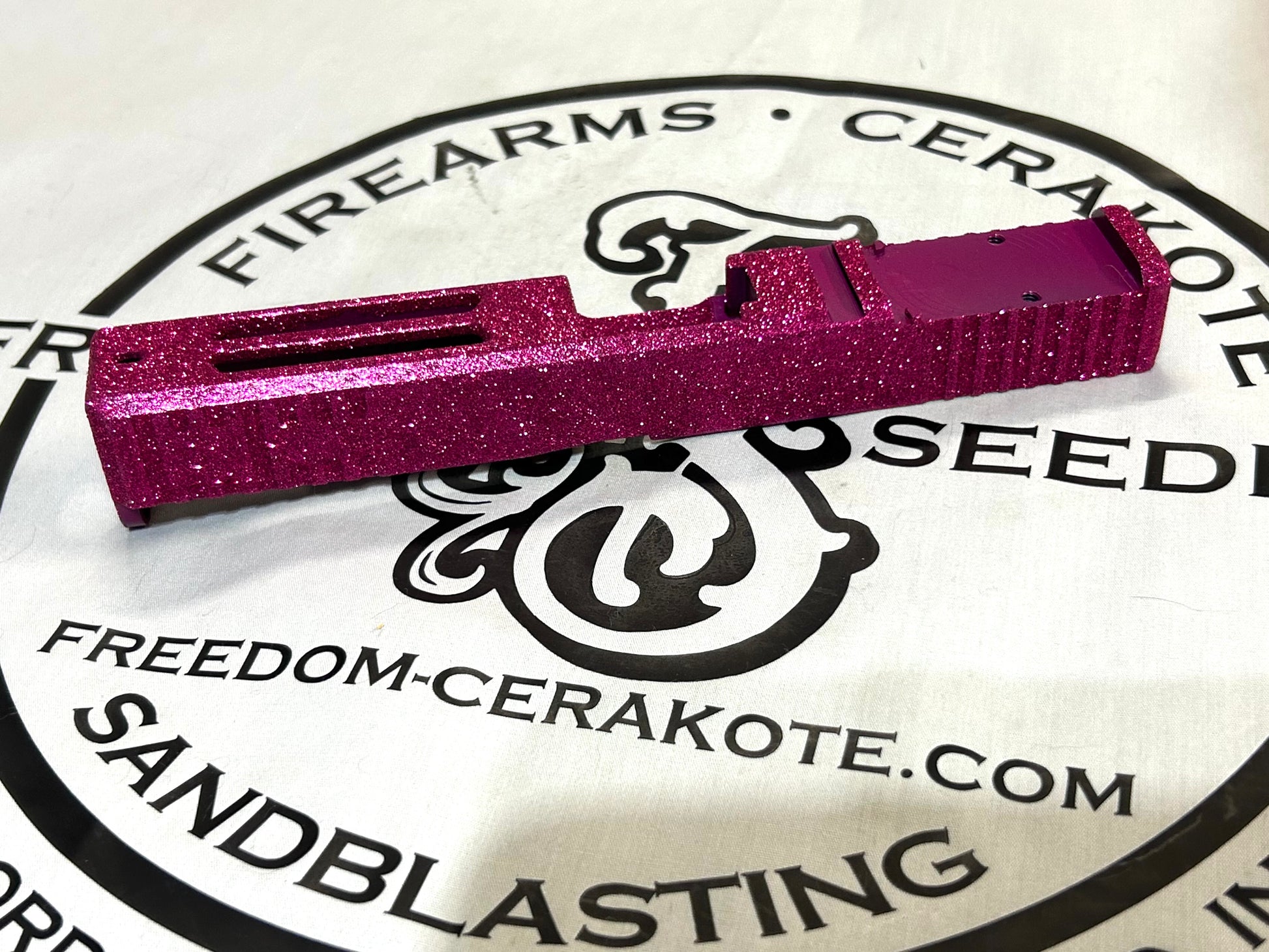 Cerakote H-348 Sangria Customer Sample