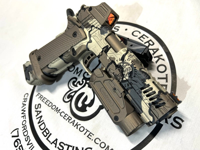 Cerakote H-359 Smoked Bronze Customer Sample
