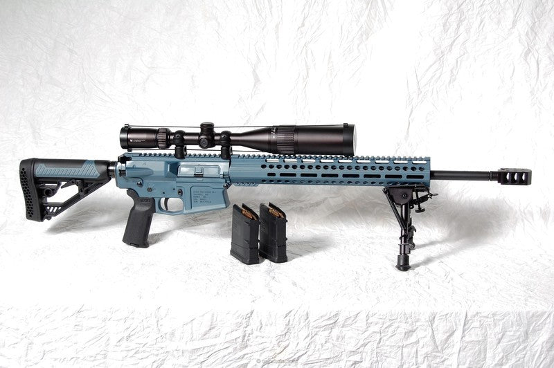 Cerakote H-401 Jesse James Civil Defense Blue Customer Sample