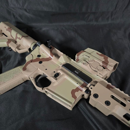 Cerakote HIR-199 GEN II Desert Sand NIR Management Ceramic Coating Customer Sample