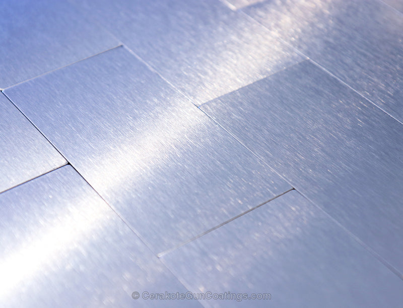 Cerakote MC-5100 Clear - Aluminum Customer Sample