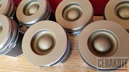 Cerakote V-136 Piston Coat Customer Sample