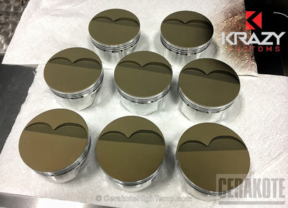 Cerakote V-136 Piston Coat Customer Sample