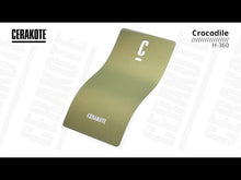 Cerakote H-360 Crocodile YouTube Color Sample