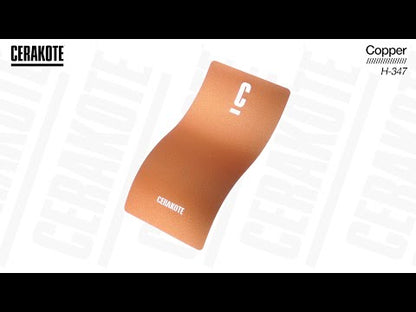 Cerakote H-347 Copper YouTube Color Sample