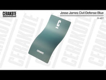 Cerakote H-401 Jesse James Civil Defense Blue YouTube Color Sample