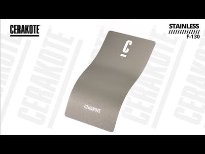 Cerakote F-130 Stainless YouTube Color Sample