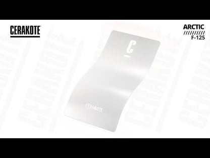Cerakote F-125 Arctic White YouTube Sample