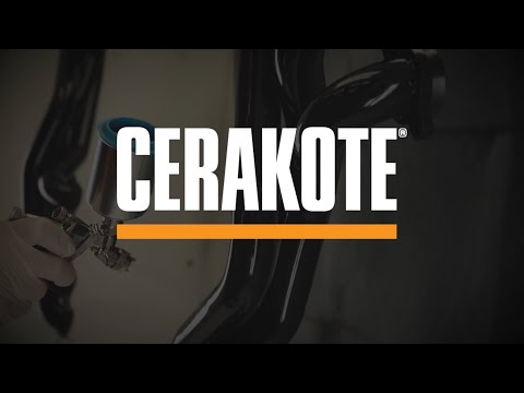 Cerakote C-7600 Glacier Black High Temp 1000°C Coating YouTube Application Guide