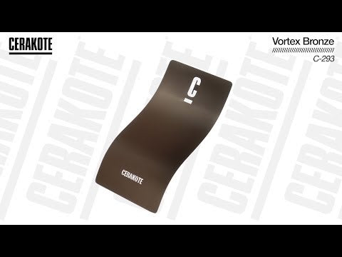 Cerakote C-293 Vortex® Bronze Ceramic Coating YouTube Color Sample